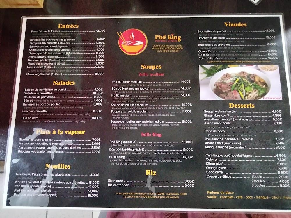 PHỞ KING - Menu Image 1